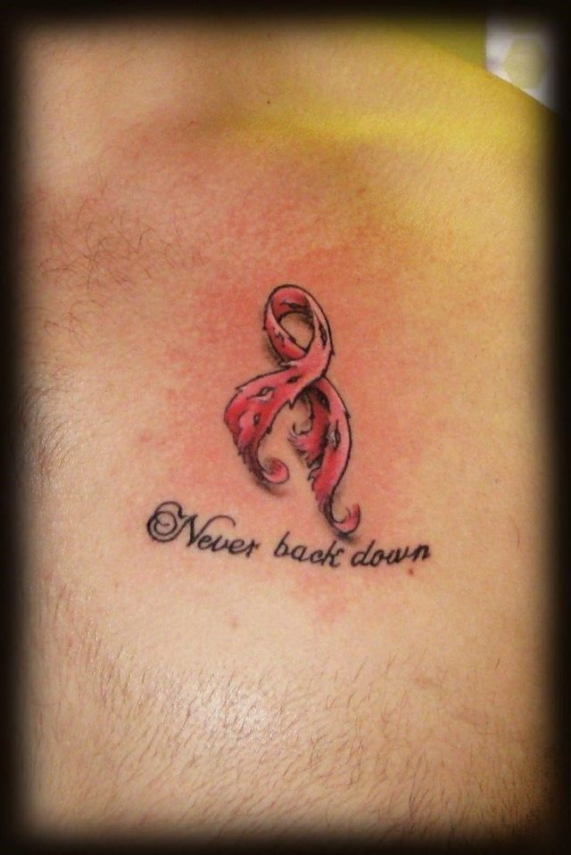 Friend tattoos tatto i want only i want white ribbon for lung cancer r i p grandpa i love you