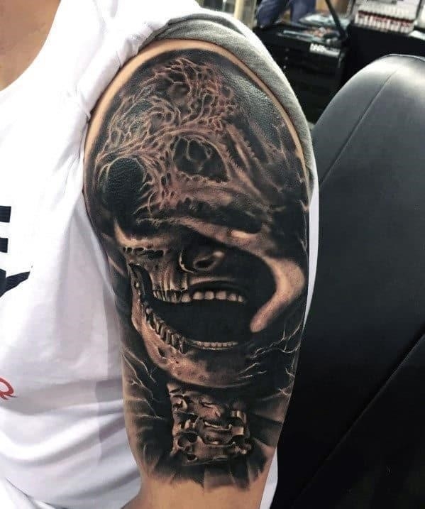 Full arm sleeve tattoos for men