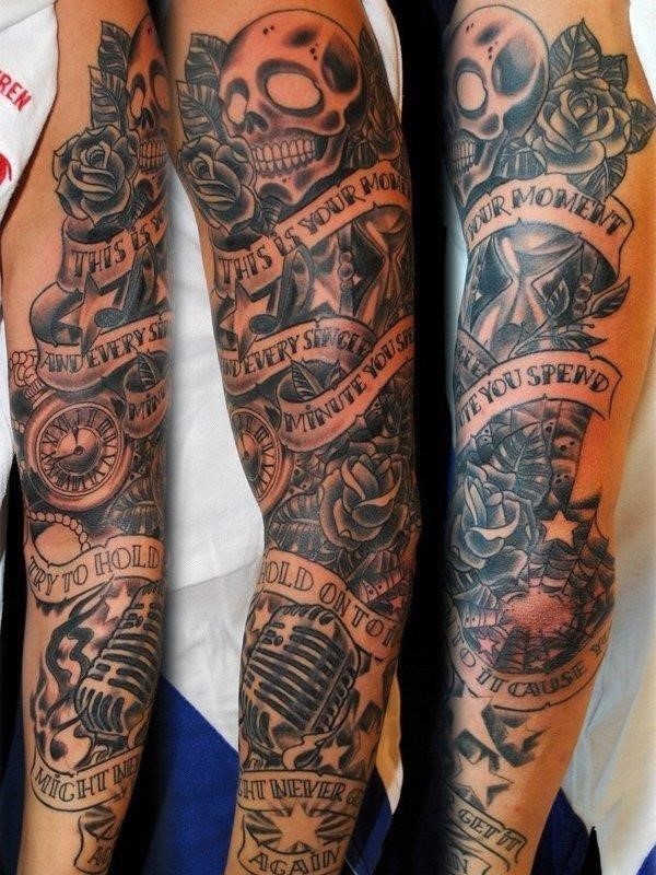 Full sleeve tattoo 11
