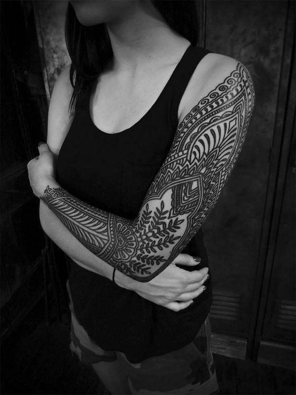 Full sleeve tattoo 37