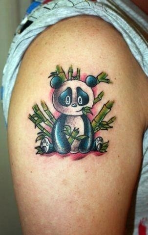 Funny cool tattoos tattoo designs ideas 3d funny panda