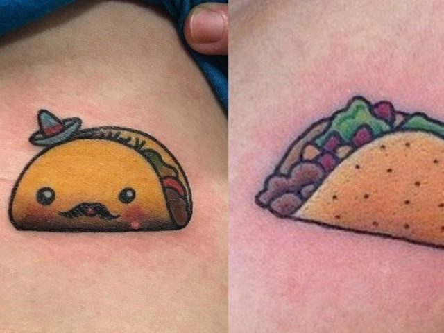 Funny food tattoo designs ideas 700×525