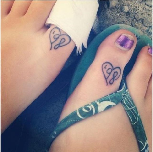 Funny matching tattoos 11