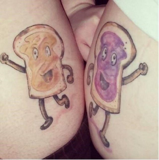 Funny matching tattoos 17