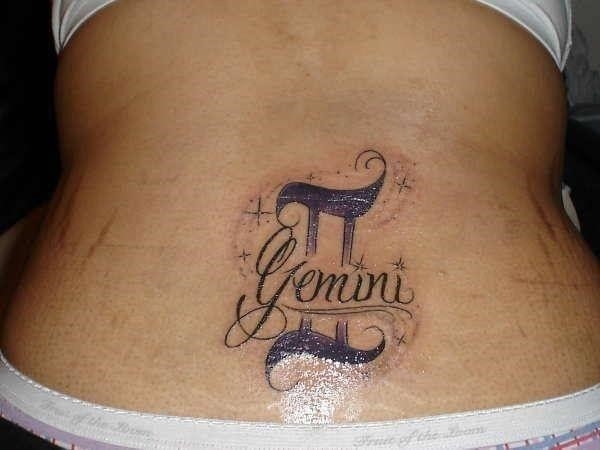 Gemini tattoo designs 12