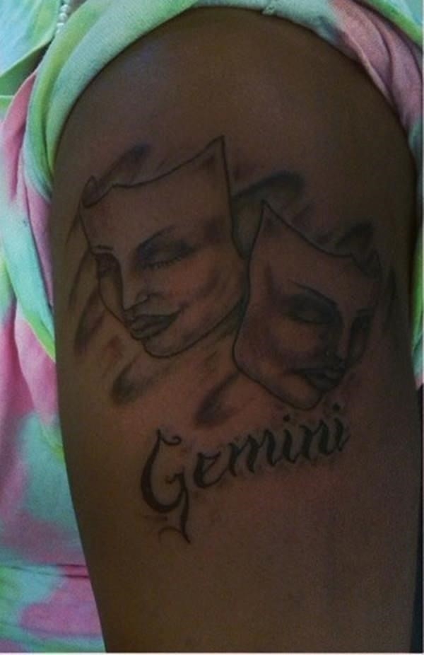 Gemini tattoo designs 20