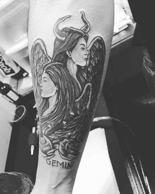 Gemini tattoos 46