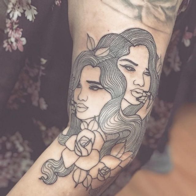 Gemini tattoos 49