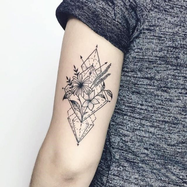 Geometric tattoos 066