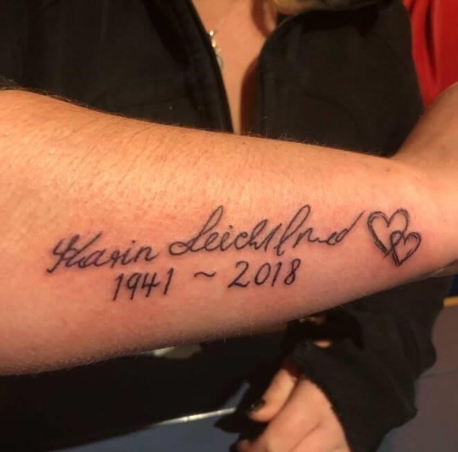 43 Emotional Memorial Tattoos to Honor Loved Ones  StayGlam