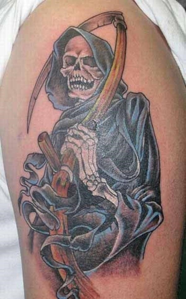 Grim reaper tattoos 23