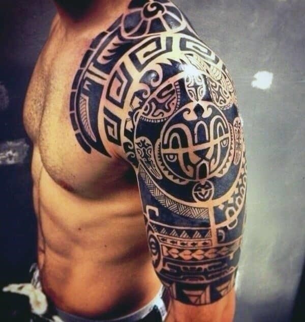 Guys cool tribal arm tattoos