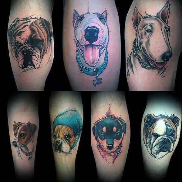 Dog tattoo