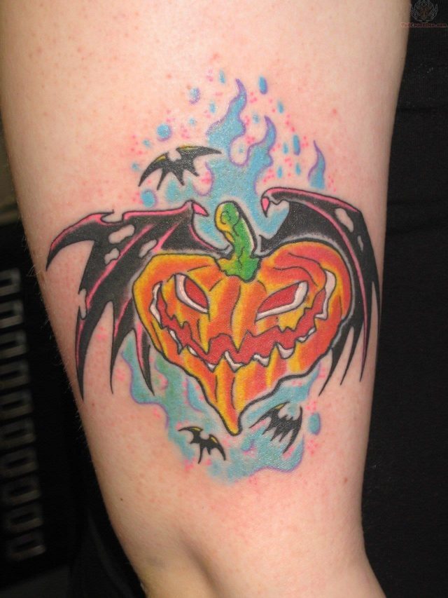 Halloween tattoo design