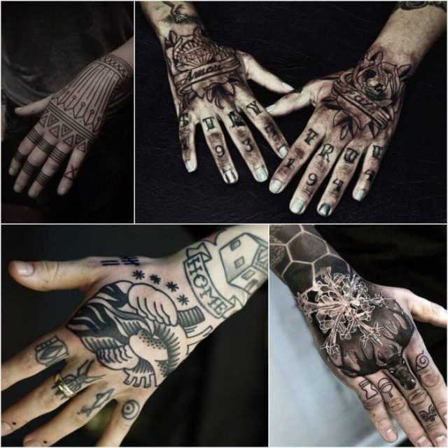 Hand tattoos for men hand tattoos hand tattoo ideas