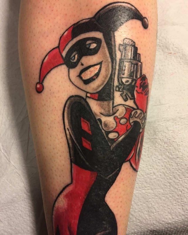 Harley quinn tattoo 12