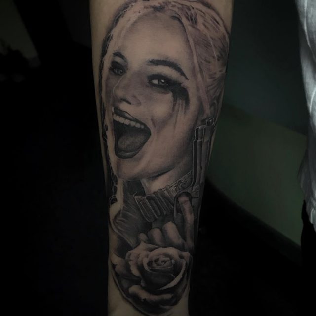 Harley quinn tattoo 54