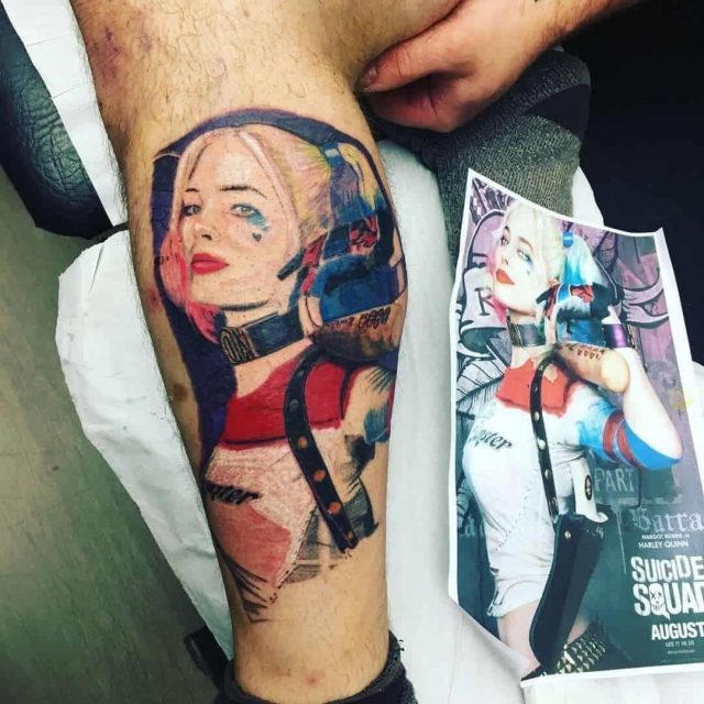 Harley quinn tattoo 65