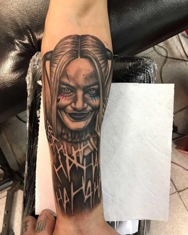 Harley quinn tattoo 72