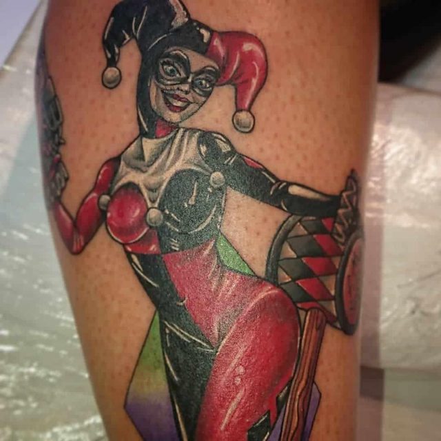 Harley quinn tattoo 9