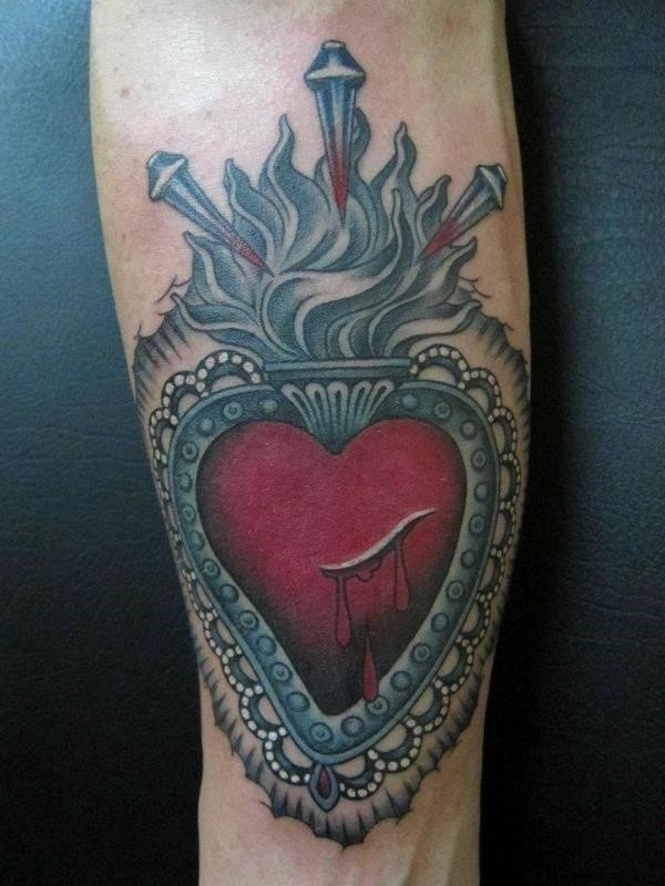 Heart tattoo 5