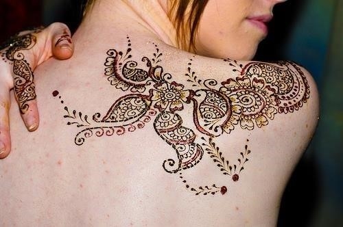 Henna tattoo design 9