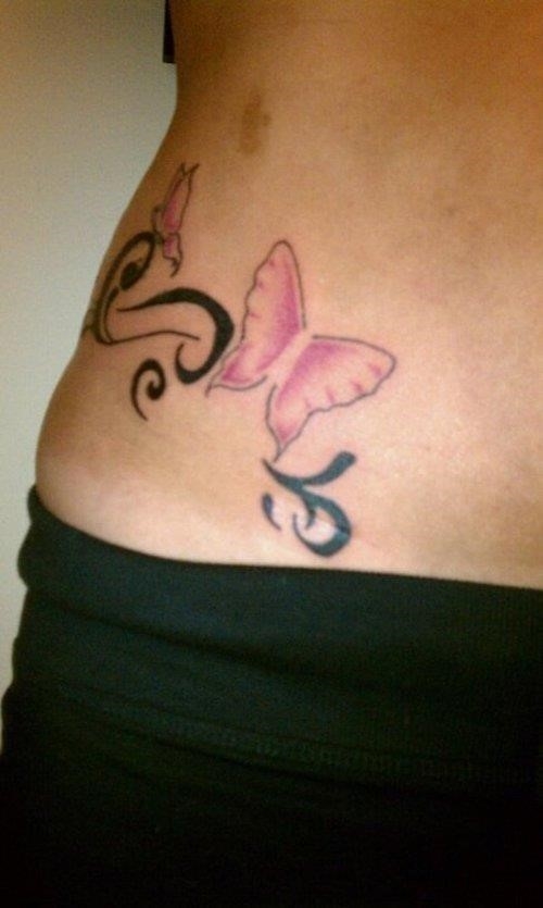 Lily and Dragonfly Hip Tattoo  Carmen Mulholland Art