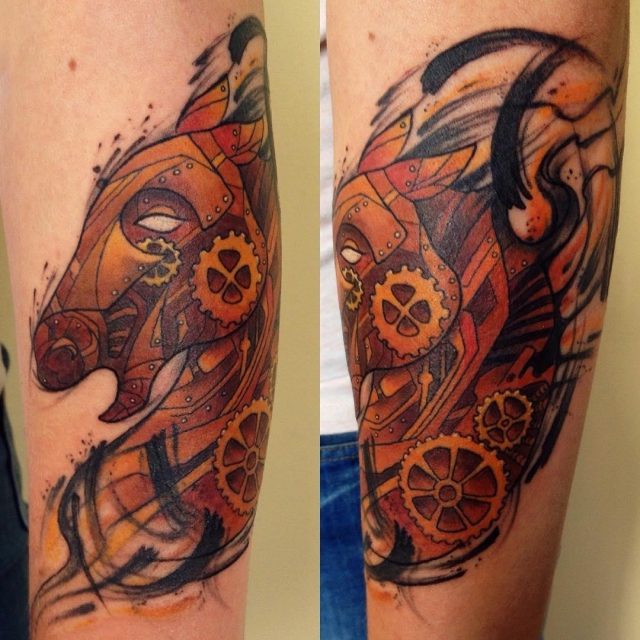 Horse tattoo 32