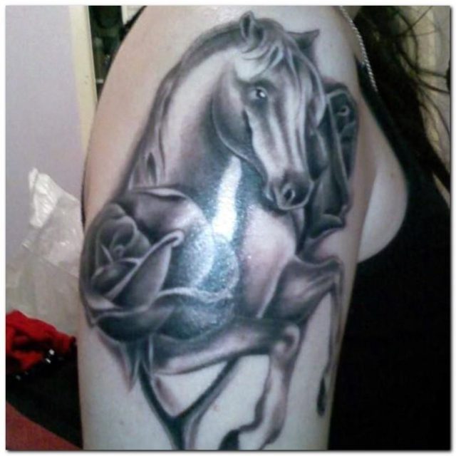 Horse tattoo 4