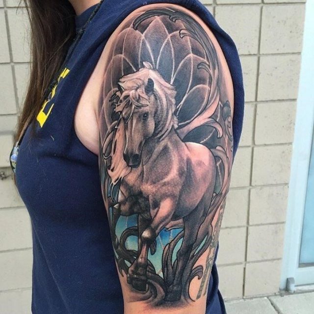 Horse tattoo 49