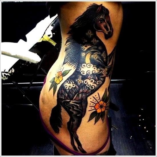 horse tattoo