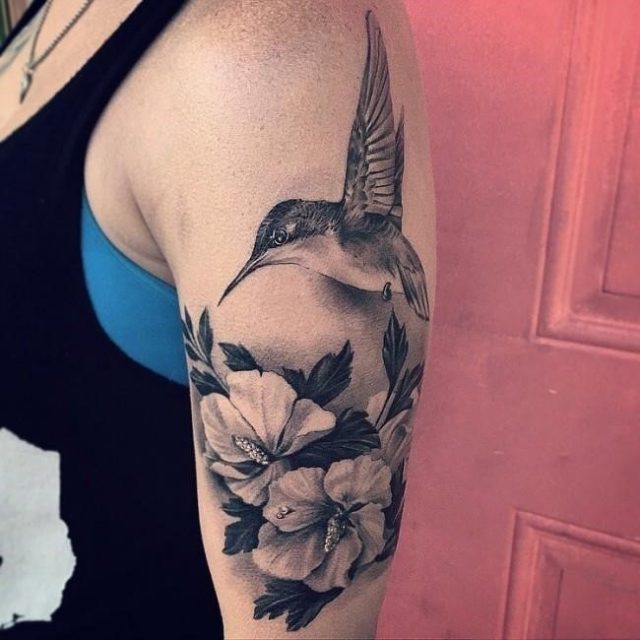 Hummidbird tattoo 15 650×650