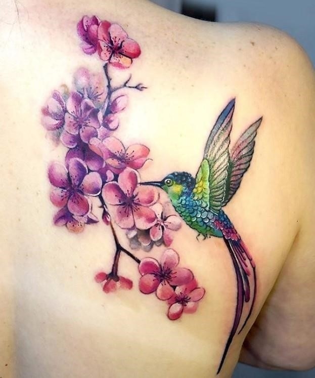 Hummingbird tattoo 34