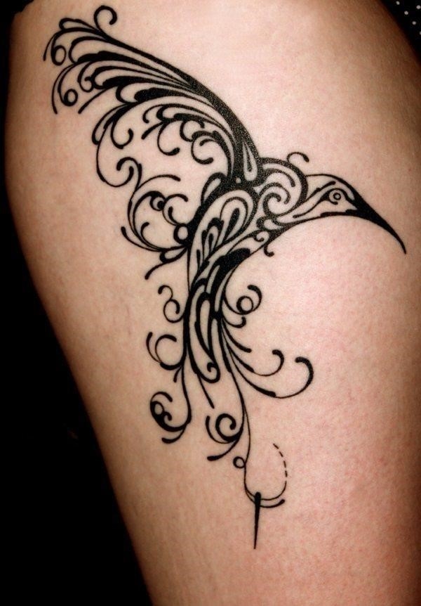 Hummingbird tattoo design 12