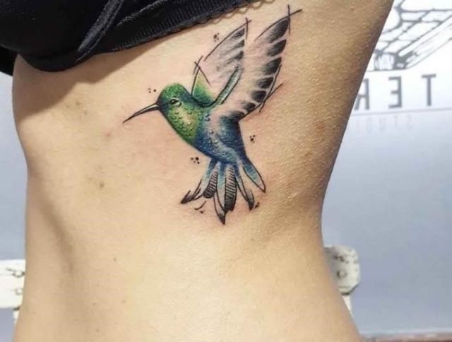 Hummingbird tattoo pofdfkjtr