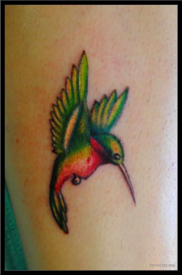 Hummingbird tattoos 11