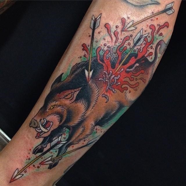 75 Best Hunting Tattoo Designs and Ideas  Hobby Commitment 2019