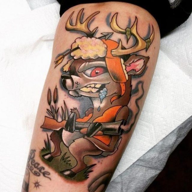 Hunting tattoo 59 650×650