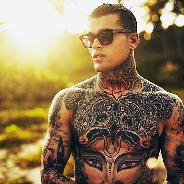 40 Stomach Tattoos For Men