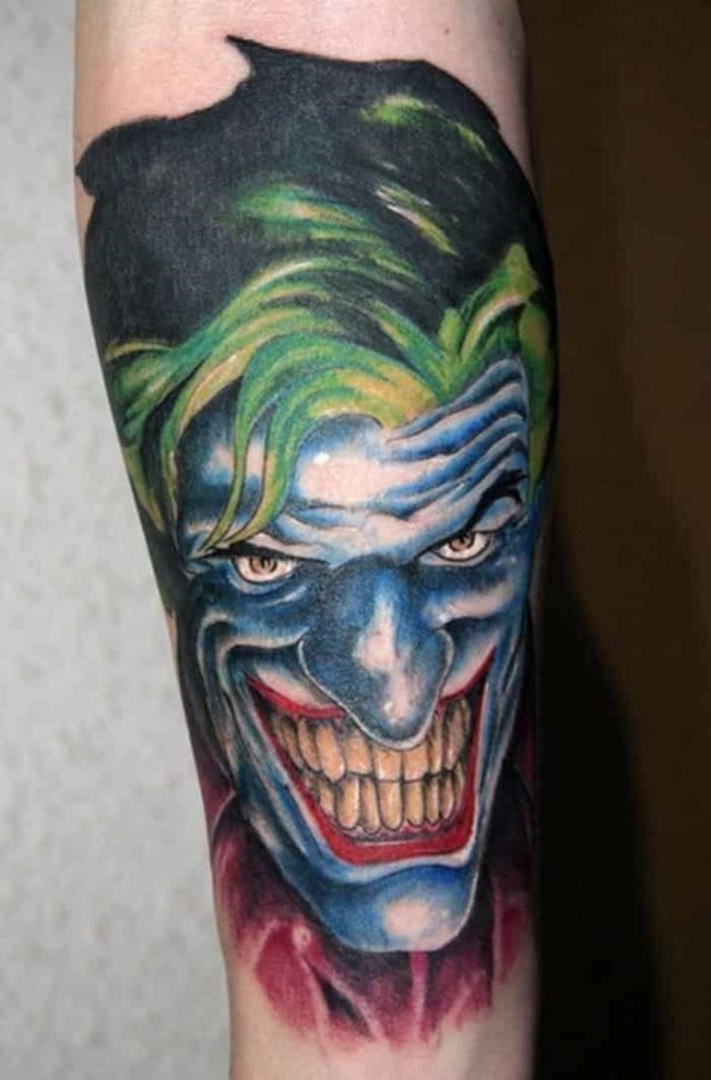 Joker tattoos 12