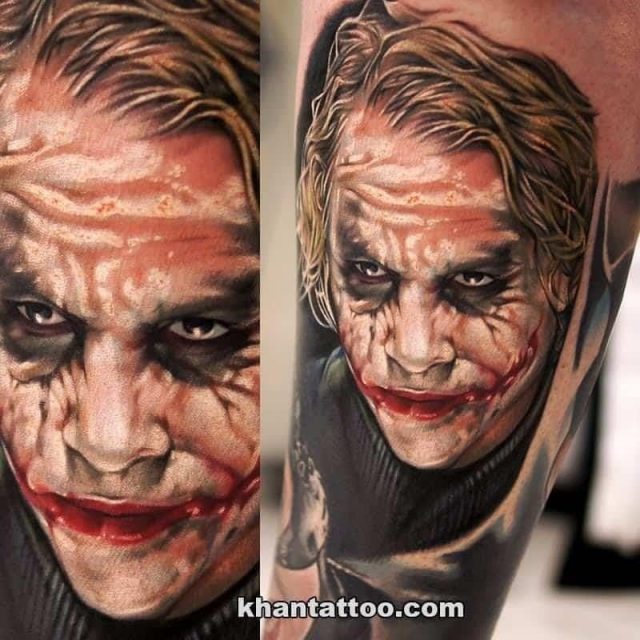 Joker tattoos 16