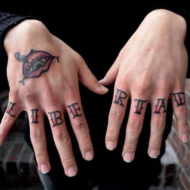 Knuckle tattoos  29 650×650