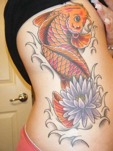 Koi fish tattoo 02