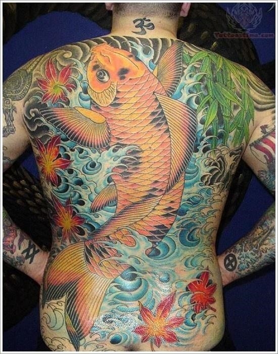 Koi fish tattoo designs 20