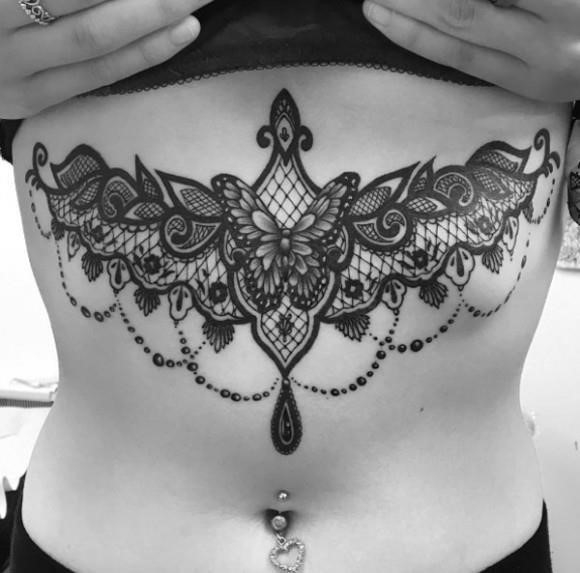 Guide to Getting a Sternum Tattoo 50 Best Design Ideas  Saved Tattoo