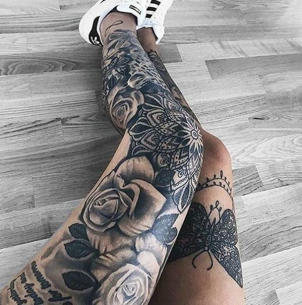 Leg tattoos for women 02 595×600