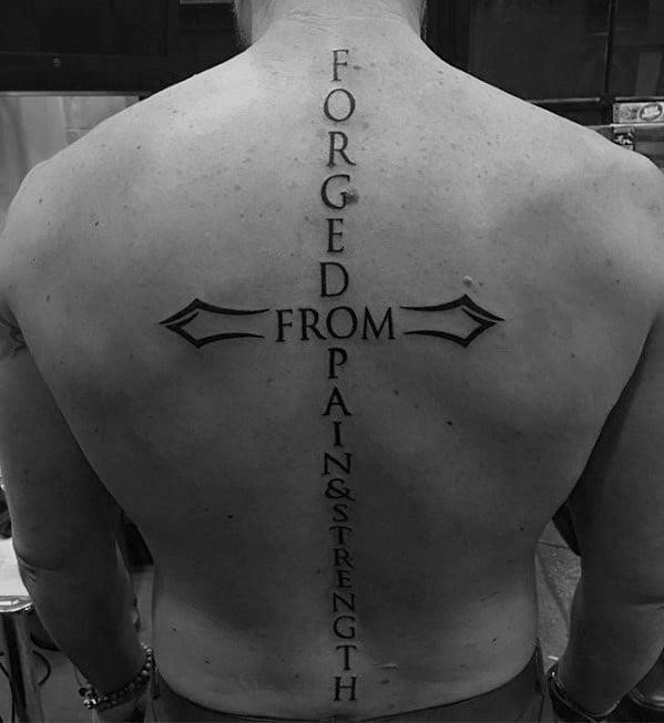 40 Latest Spine Tattoo Design Ideas For Men in 2023