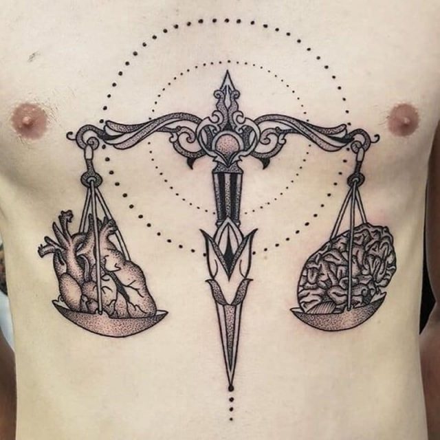 Libra tattoos 28