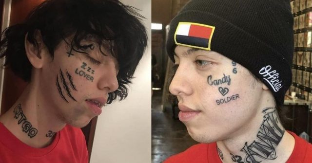 Lil xan tattoos fb