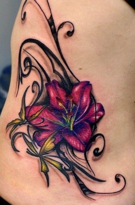 Lily tattoo designs6